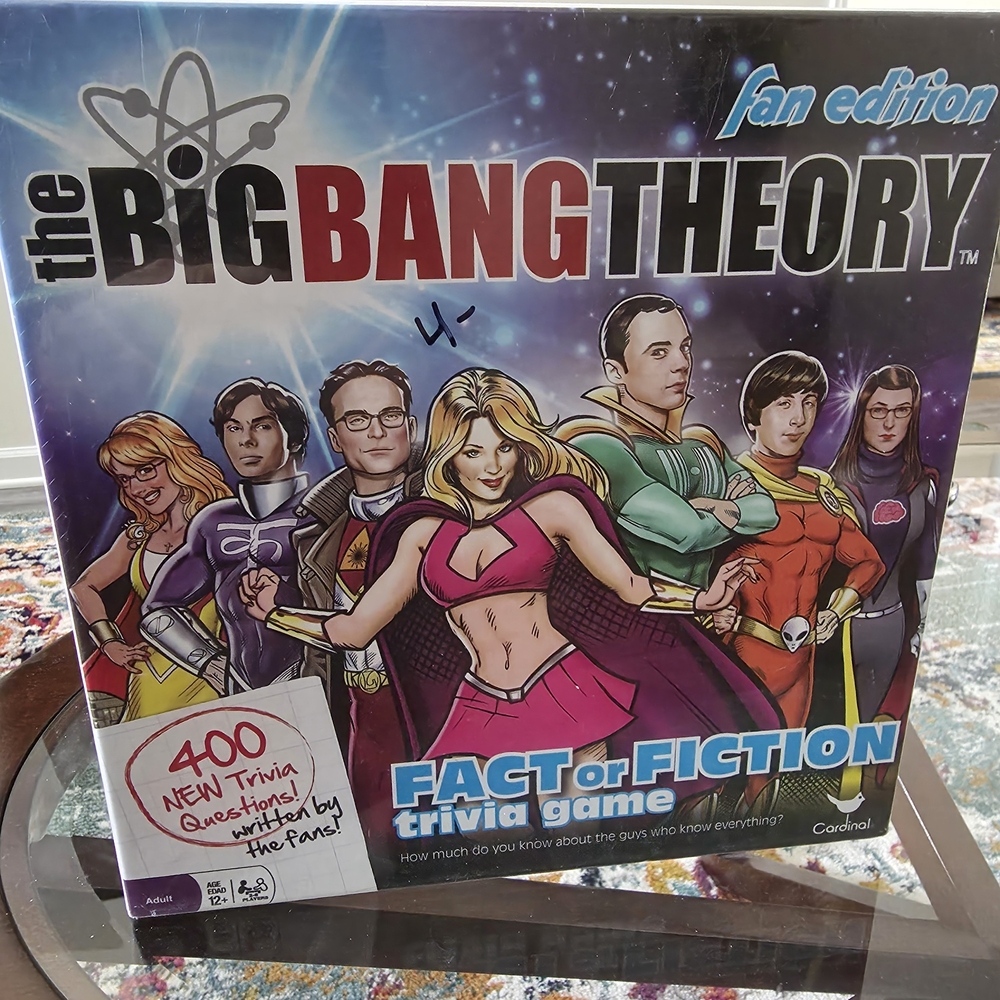 The Big Bang Theory Fact or Fiction Trivia Game - Multicolor